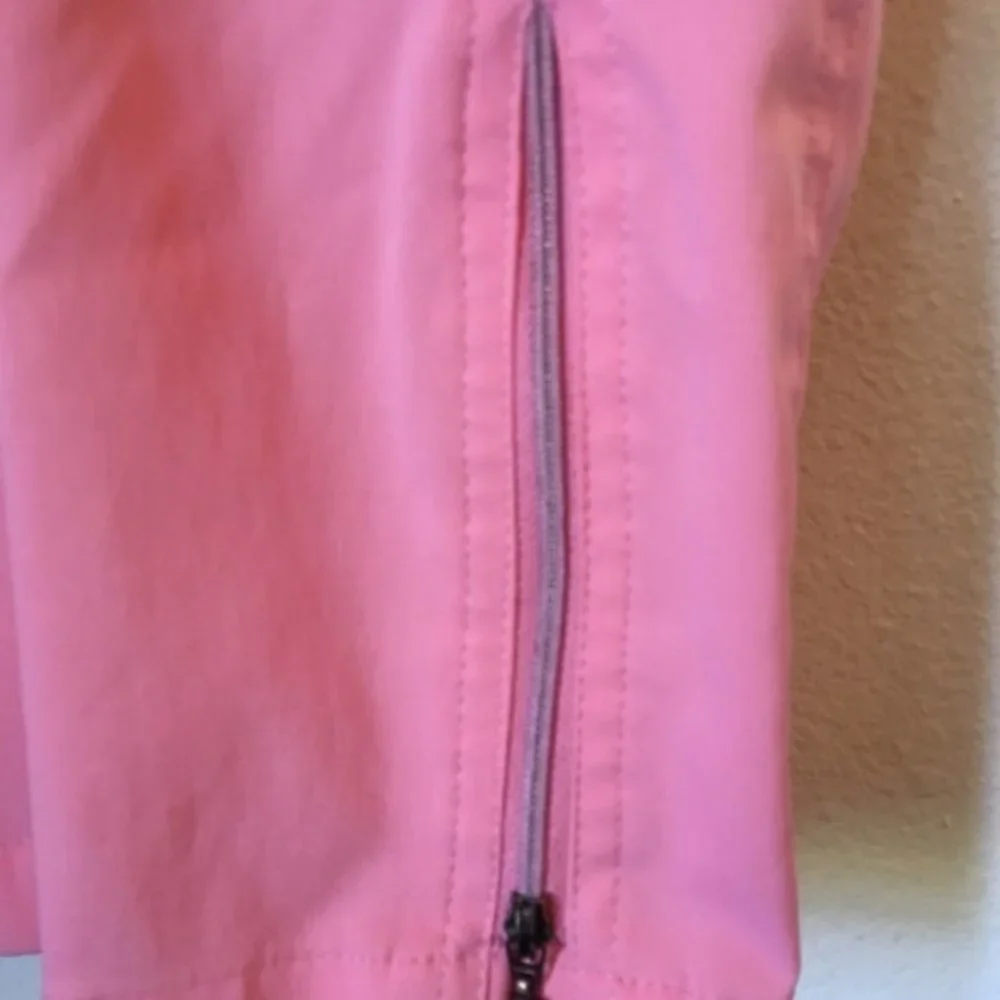 Tail Tech Coral Pink Womens Golf Capris Pants Moisture Wicking 8 - Picture 2 of 7